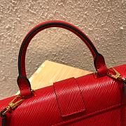 LV Latest Locky Small Messenger Bag Red 44321 Size 20.5x8x16 cm - 2