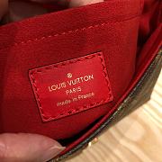 LV Latest Locky Small Messenger Bag Red/Brown 44321 Size 20.5x8x16 cm - 5