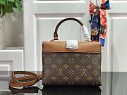 LV LOCKY BB Handbag Khaki M44322 Size 21x17x8 cm - 4