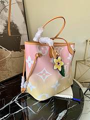 LV NEVERFULL Medium Handbag Light Pink M45680 Size 32x29x17cm - 3