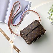 LV Medieval Small Square Bag M51165 Size 17x13x9 cm - 6