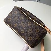 LV Medieval Small Square Bag M51165 Size 17x13x9 cm - 3