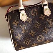 LV Nano Speedy Handbag Canvas M61252 Size 16×11×9 cm - 2