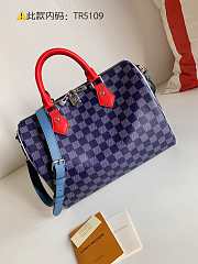 LV Speedy Latest Big Pillow Bag N44368 Size 30 - 4