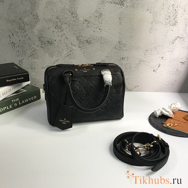 LV SPEEDY BANDOULIÈRE 20 Black M42397 Size 20x15x12.5 cm - 1