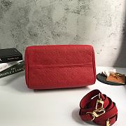 LV SPEEDY BANDOULIÈRE 25 Cherry Red M42399 Size 25x19x15 cm - 5