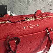 LV SPEEDY BANDOULIÈRE 25 Cherry Red M42399 Size 25x19x15 cm - 2