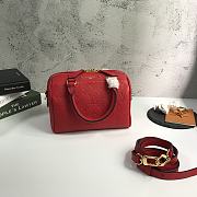 LV SPEEDY BANDOULIÈRE 20 Cherry Red M42395 Size 20x15x12.5 cm - 4