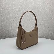 Prada Leather Shoulder Strap Hobo Bag 1NE204 Size 23x13x5 cm - 3