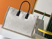 YSL Rive Gauche Tote Bag White 499290 Size 48 X 36 X 16 cm - 3