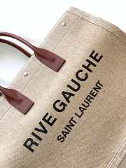 YSL Rive Gauche Tote Bag Gold 499290 Size 48 X 36 X 16 cm - 2