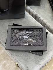 YSL New Clutch Black 565739 Size 27×16×2 cm - 3