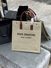 YSL Rive Gauche N/S Tote Bag 631682 Size 37.5×38×17 cm - 1