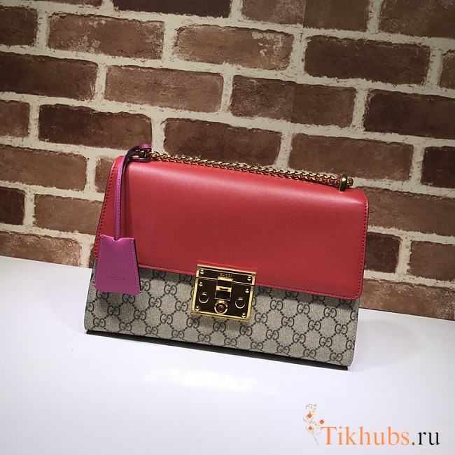 GUCCI Padlock Medium Gg Shoulder Bag 409486 Size 30 x 19 x 10 cm - 1