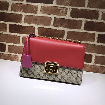 GUCCI Padlock Medium Gg Shoulder Bag 409486 Size 30 x 19 x 10 cm