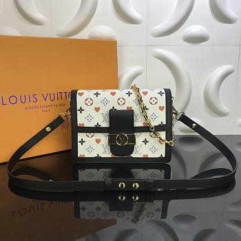 LV Dauphine MM Monogram Handbags M44391 Size 25 x 19 x 9 cm