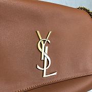 YSL Kate Small Brown Leather 553804 Size 28.5x20x6 cm - 2