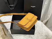 YSL Solferino Satchel In Box Leather Caramel 634306 Size 19x13x5 cm - 3