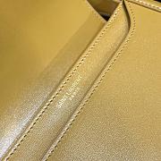 YSL Solferino Satchel In Box Leather Caramel 634306 Size 19x13x5 cm - 6