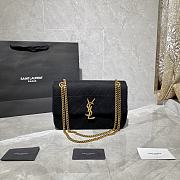 YSL Jamie Medium Bag Black 634820 Size 24×15.5×6.5 cm - 1