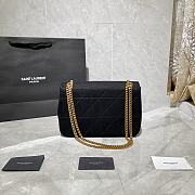 YSL Jamie Medium Bag Black 634820 Size 24×15.5×6.5 cm - 3