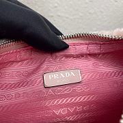 Prada Re-Edition 2000 Shearling Mini Bag Pink 1NE515 Size 23x14x5 cm - 3