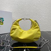 Prada Re-Edition 2006 Nylon Bag Yellow 1BH172 24x16x7 cm - 3