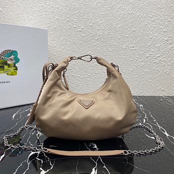 Prada Re-Edition 2006 Nylon Bag Beige 1BH172 24x16x7 cm