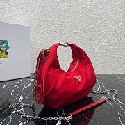 Prada Re-Edition 2006 Nylon Bag Red 1BH172 24x16x7 cm - 2