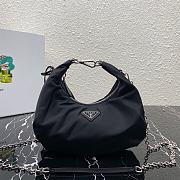 Prada Re-Edition 2006 Nylon Bag Black 1BH172 24x16x7 cm - 1