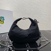 Prada Re-Edition 2006 Nylon Bag Black 1BH172 24x16x7 cm - 3