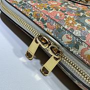 GUCCI Horsebit 1955 Small Top Handle Bag Flower 621220 Size 25 x 24 x 9 cm - 3