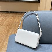 CELINE Arc De Triomphe Armpit Bag White BF4 Size 20 × 10 × 4 cm - 4