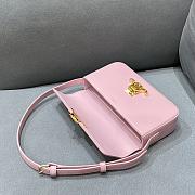 CELINE Arc De Triomphe Armpit Bag Pink BF4 Size 20 × 10 × 4 cm - 2