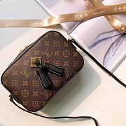 LOUIS VUITTON Monogram Saintonge Black M43555 Size 22 x 16 x 8 cm  - 1