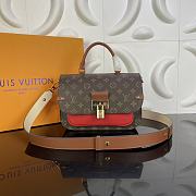 LOUIS VUITTON Message Bag Red M44353 Size 26 x 19 x 9.5 cm - 1