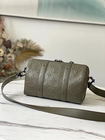 LV City Keepall Bag Army Green M57955 Size 27 x 17 x 13 cm