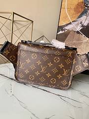 LV S Lock Sling Handbag Black M45864 Size 21 x 15 x 4 cm - 6