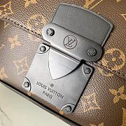 LV S Lock Sling Handbag Black M45864 Size 21 x 15 x 4 cm - 5