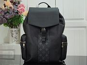 LV Cross Pattern OUTDOOR Backpack Black M30419 Size 37 x 45 x 19 cm - 1