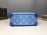 LV Mini Soft Trunk in Blue M45433 Size 18.5 x 13 x 8 cm - 5