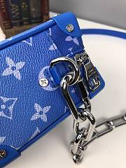 LV Mini Soft Trunk in Blue M45433 Size 18.5 x 13 x 8 cm - 2