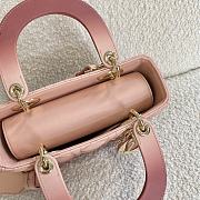 DIOR Lady Pink 6677 Size 20 × 16.5 × 8 cm - 2