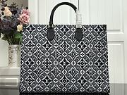 LV ONTHEGO Handbag Black/White M44576 Size 41 x 34 x 19 cm - 4