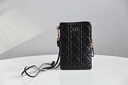 DIOR Crossbody Bag Black 327 Size 18.5 x 12 x 7.5 cm - 5