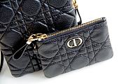 DIOR Crossbody Bag Black 327 Size 18.5 x 12 x 7.5 cm - 3