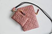 DIOR Crossbody Bag Pink 327 Size 18.5 x 12 x 7.5 cm - 1