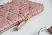 DIOR Crossbody Bag Pink 327 Size 18.5 x 12 x 7.5 cm - 3