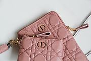 DIOR Crossbody Bag Pink 327 Size 18.5 x 12 x 7.5 cm - 2