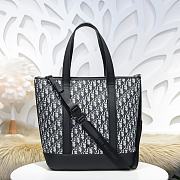 DIOR Handbag Black/White Size 44 x 37 x 16 cm - 1